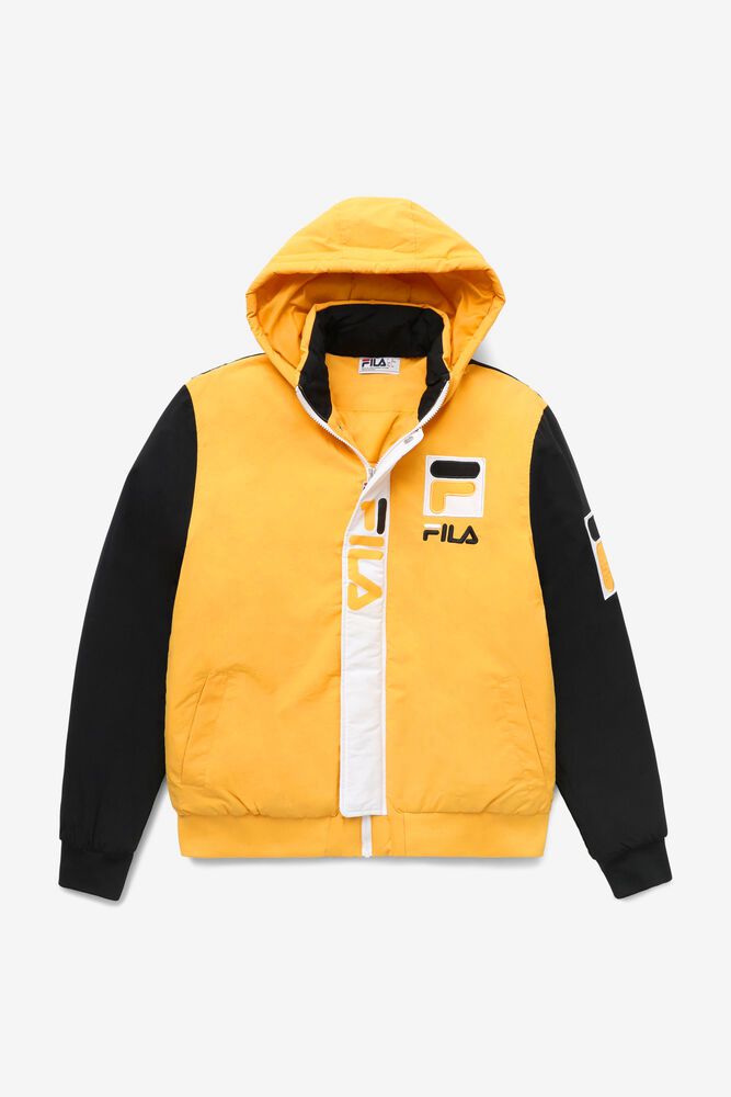 Fila P1 Tech Orange Jacket Mens - NZ 72169-YSZO